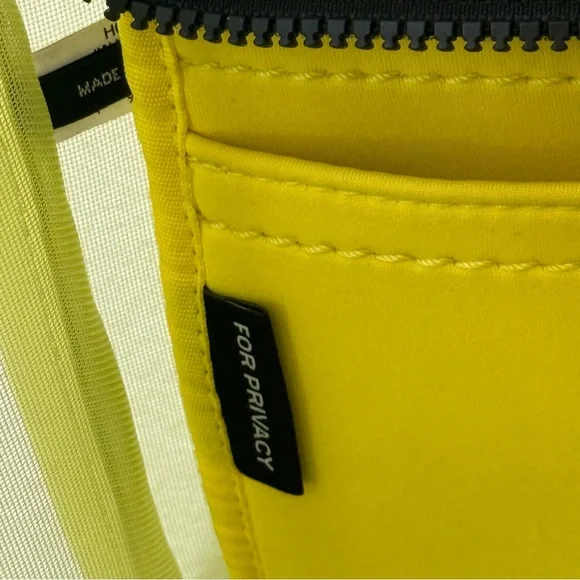 Marc Jacobs Nylon The Mesh Medium Tote Bag Fluo Yellow - Picture 8 of 17